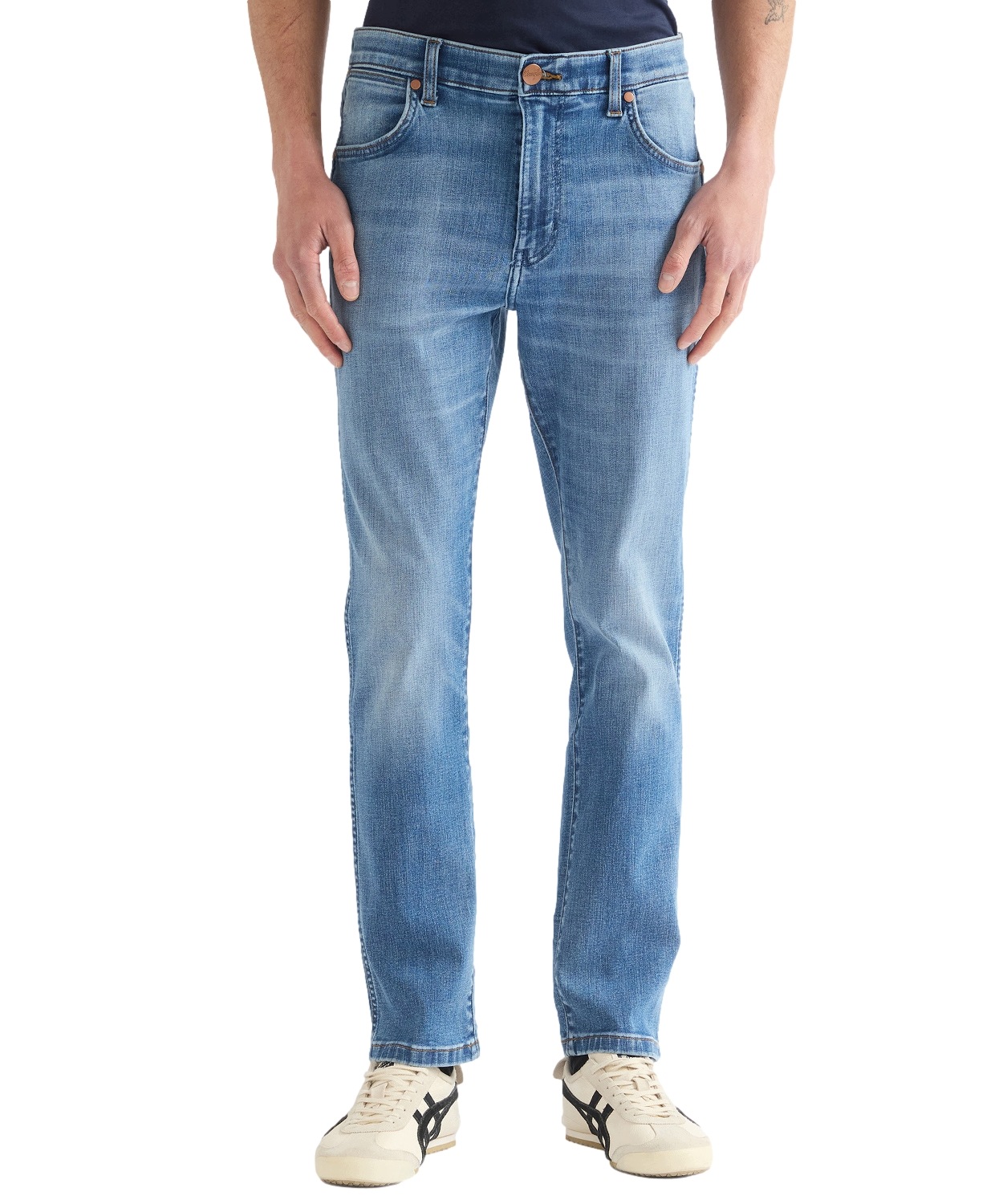 Jeansy Wrangler Larston 112386878 Texas Sky W 34 L 34