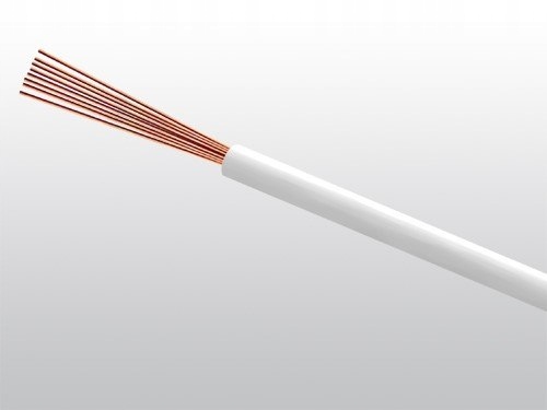 Kabel LgY 1*1,5 450/750V bílý