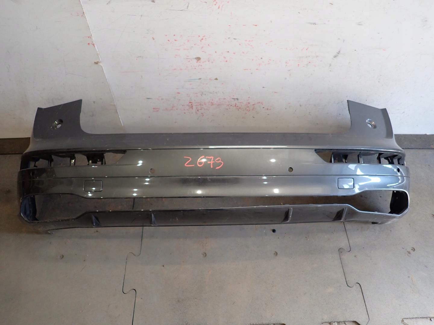 bumper rear part rear AUDI Q5 II 2017- S-LINE 80A807301F