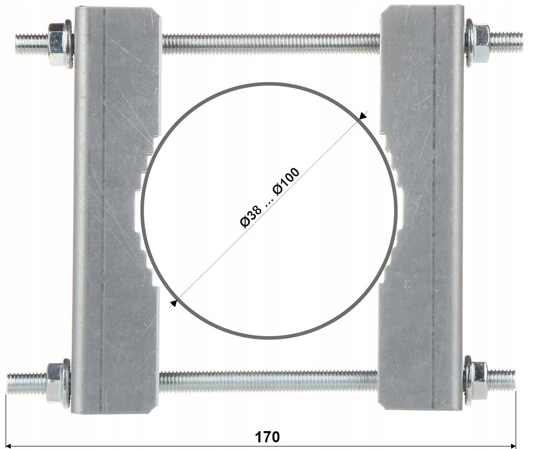 UCHWYT NA SŁUP OR-100/S Marka Delta