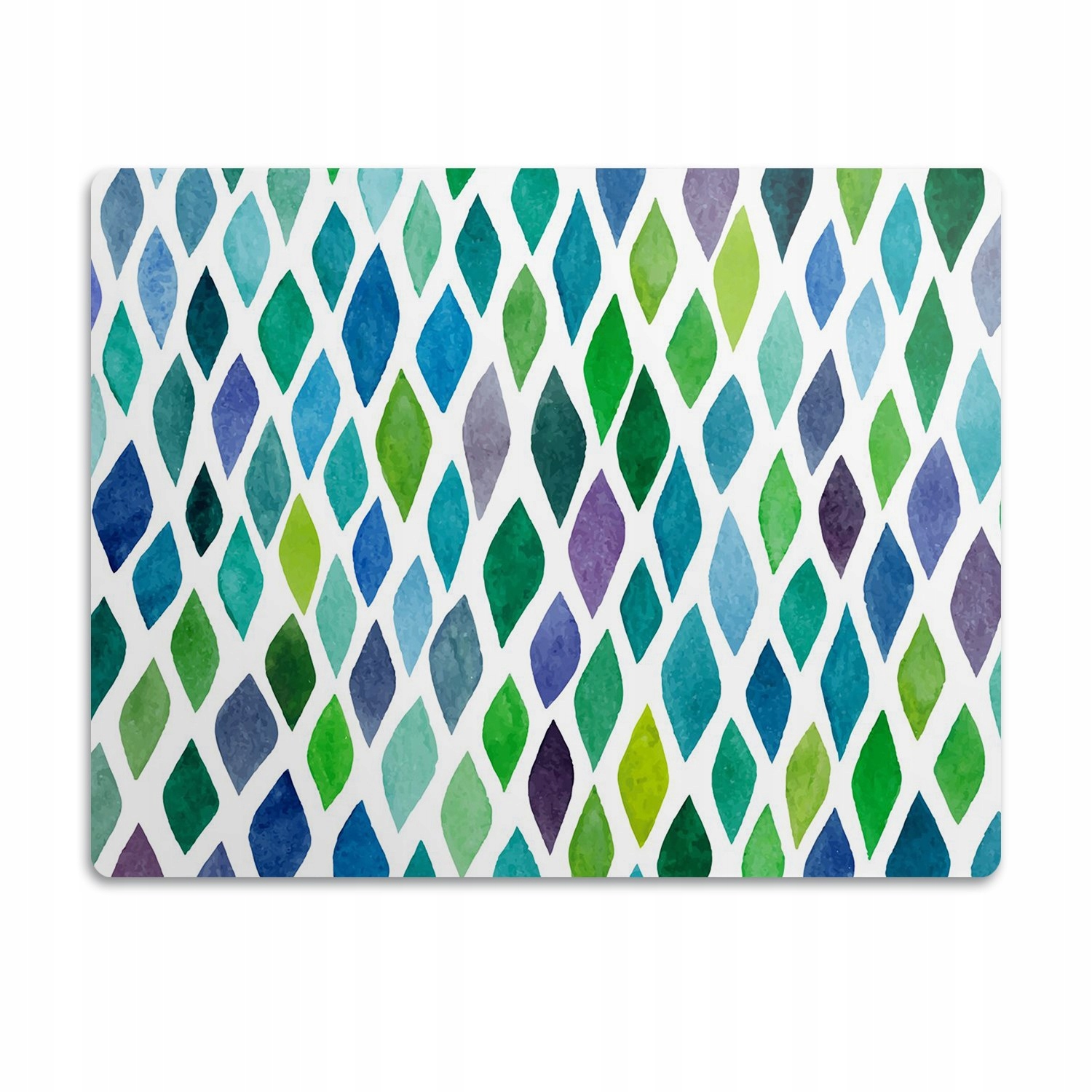 Levně Podložka pod misku pro psa Barevné vzory 60x40 cm