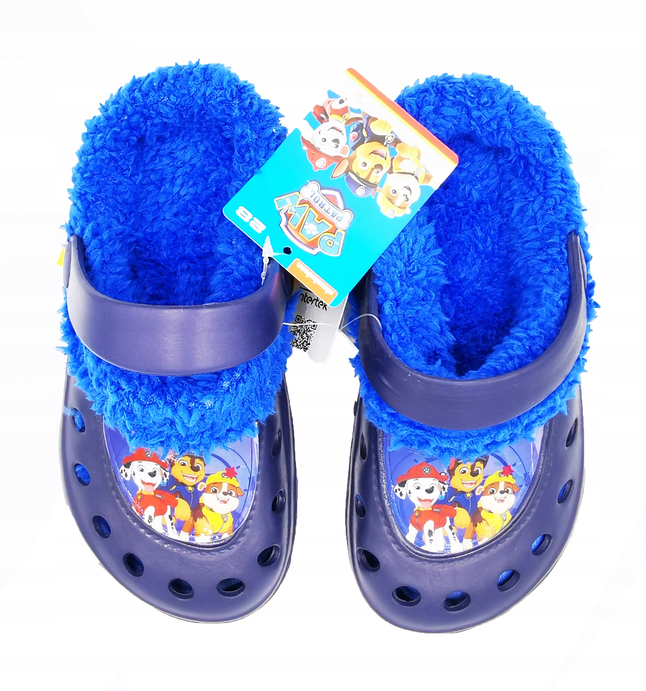 

Clogsy Chodaki klapki ocieplane Psi Patrol 28