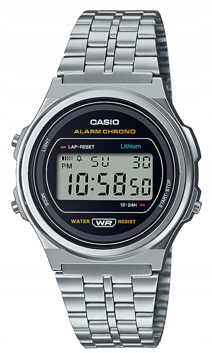 80. Let hodinky Casio Vintage A171WE Kultovní Gwar.3+3L Zibi Gravírování