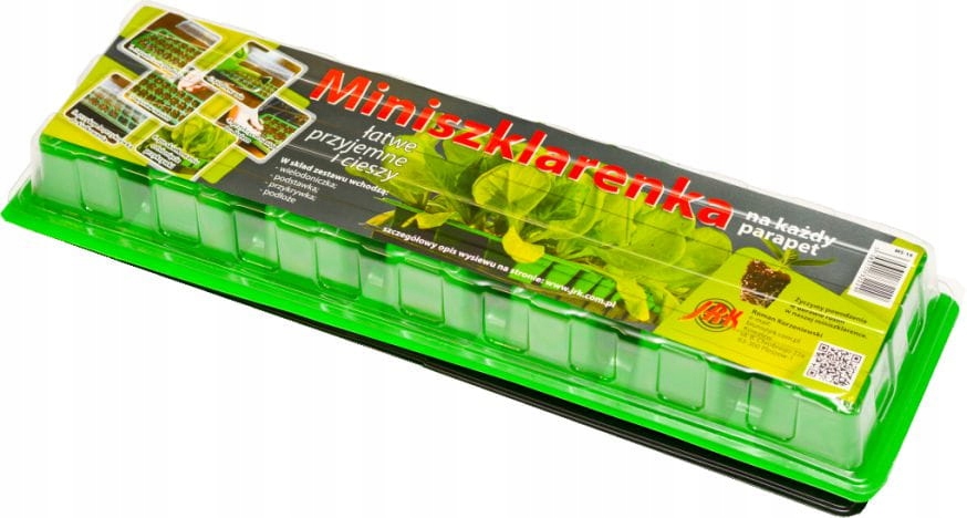 

Miniszklarenka 38x38x45 36 kw. otworów Jrk