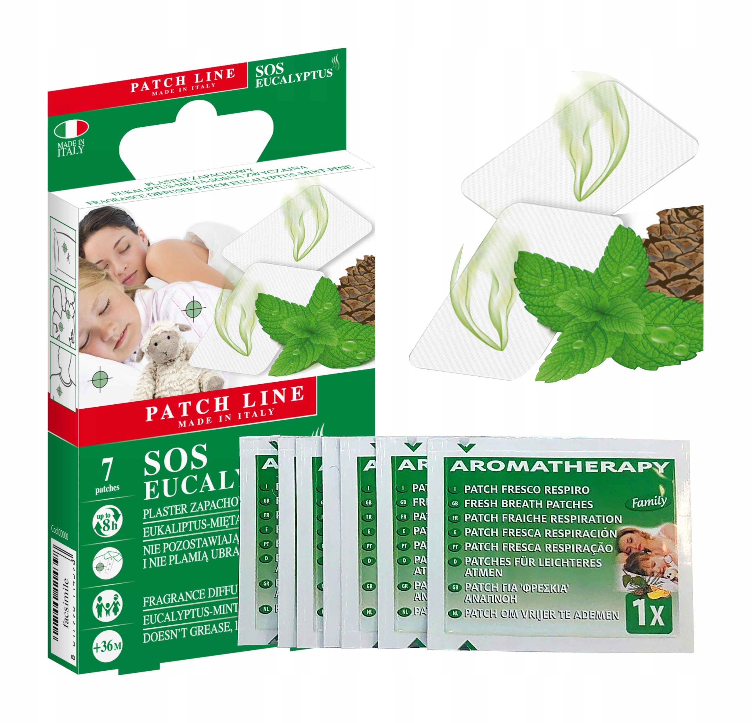 

Plastry Aromatyczne Dla Dzieci Udrażniające 7 Szt