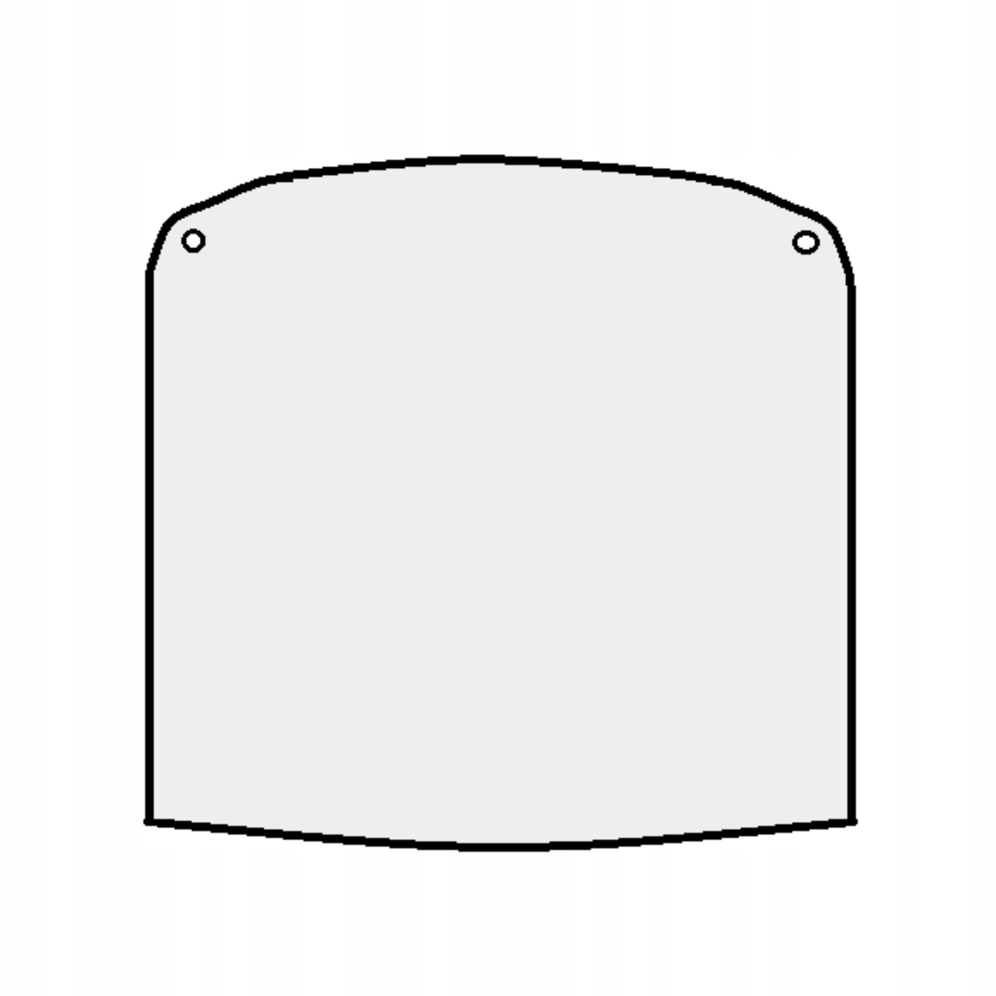 Ветровое стекло LINDE 394 H40 H45 H50 (0466)