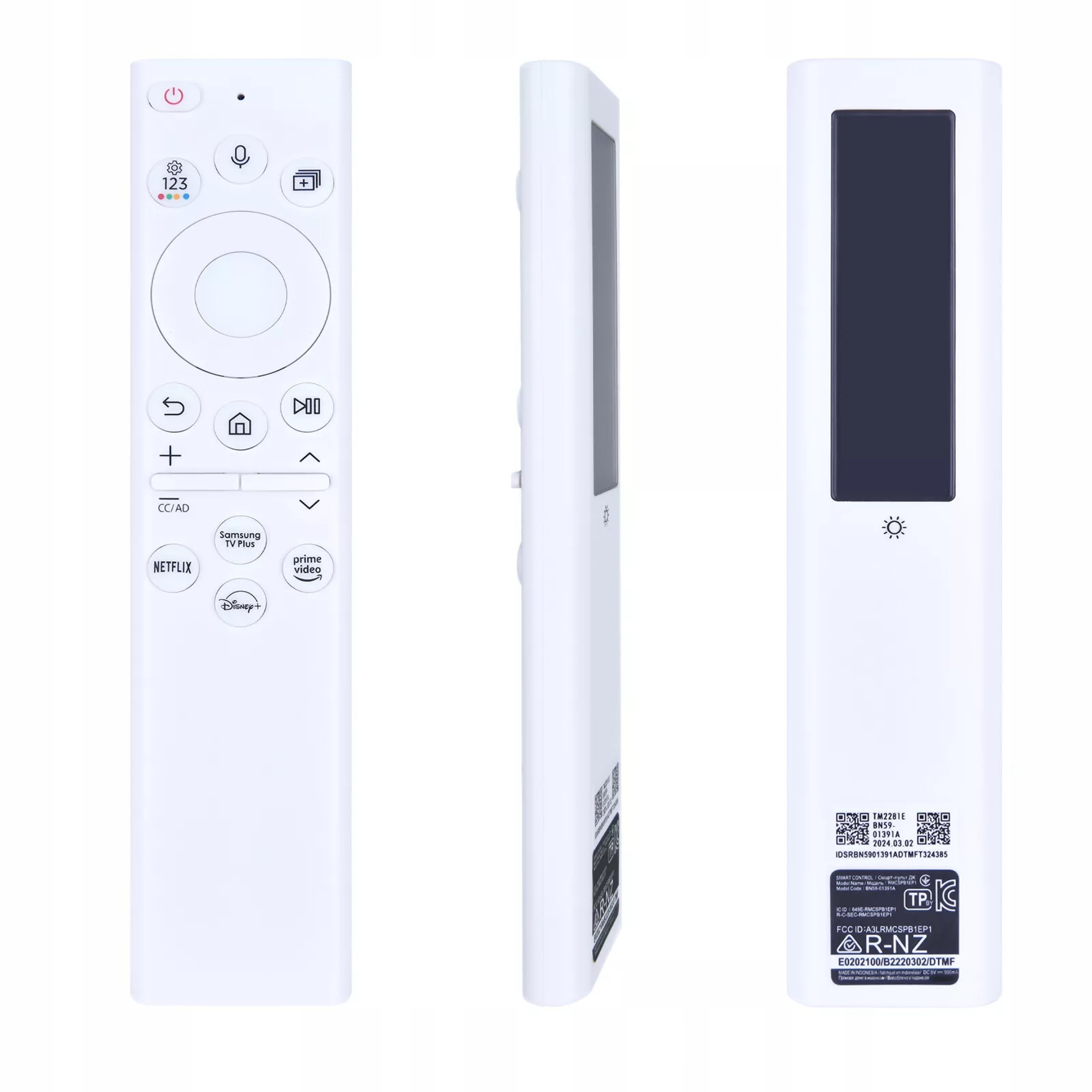 Dálkový Ovladač Pro Samsung BN59-01391A Bílý Solární