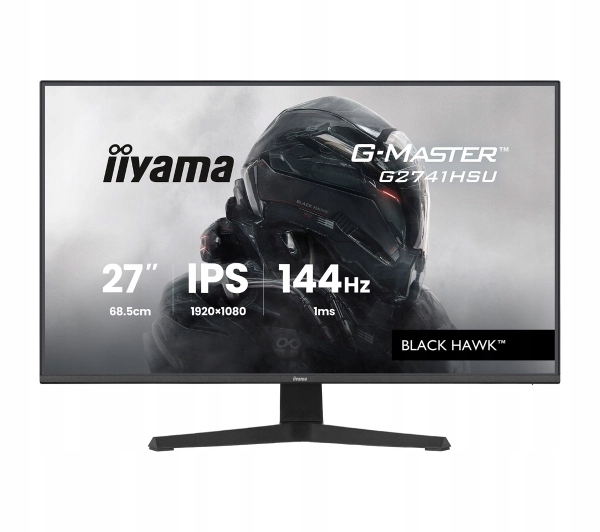 Monitor 144Hz iiyama G-Master Black Hawk G2741HSU-B1 27'' Fhd Ips 1ms