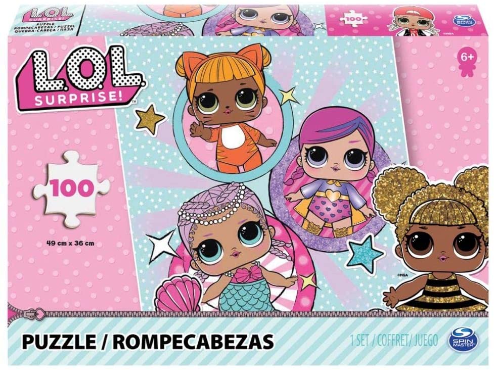 

L.o.l. Suprise Puzzle 100 elementów - 49x36 cm