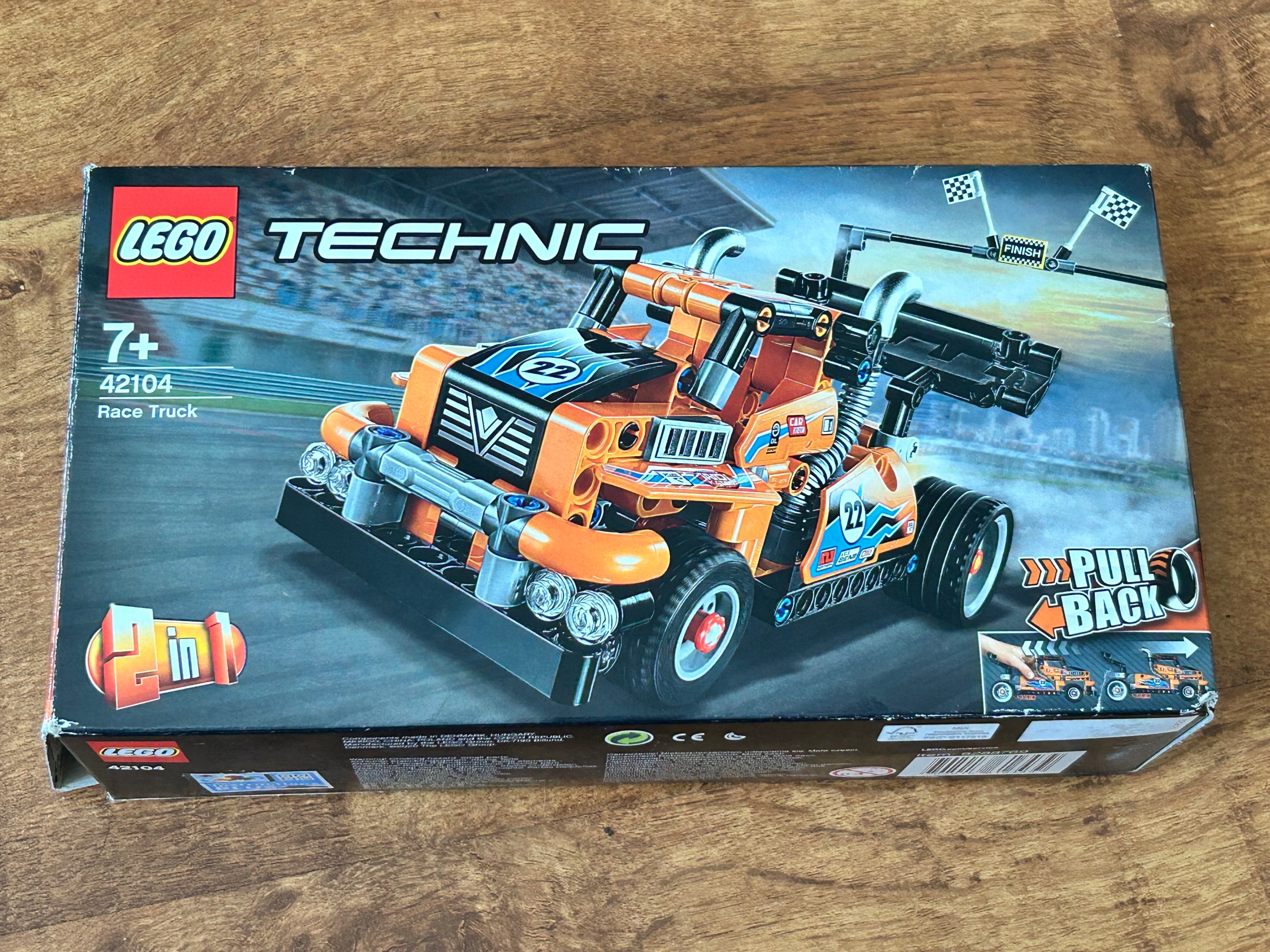 Pull Back Lego Technics 42104 LEGO Technic Pull Back Race Truck