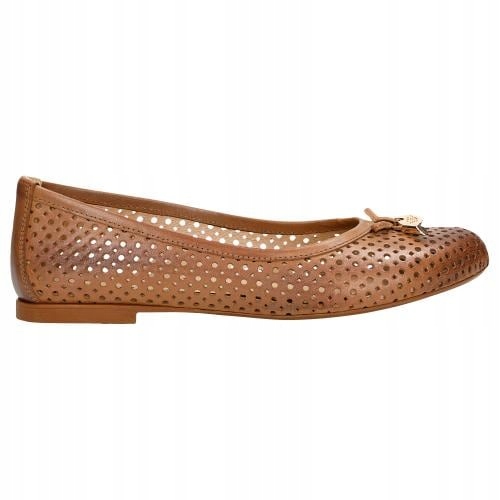 

Buty Wojas Baleriny damskie skóra brązowe r. 39