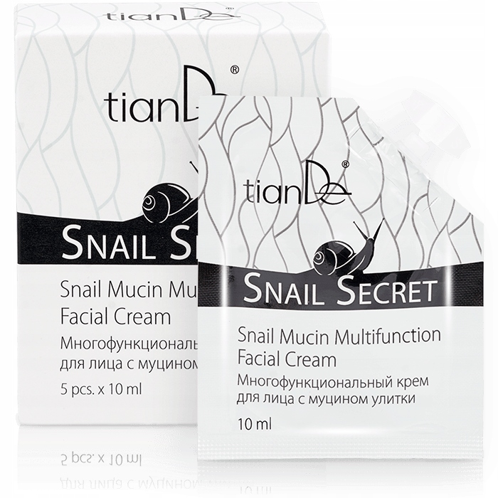 Regenerační Pleťový Krém Snail Secret tianDe x5