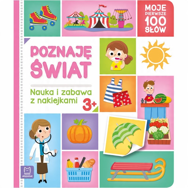 

Książeczka obrazkowa Poznaję Świat Naklejki