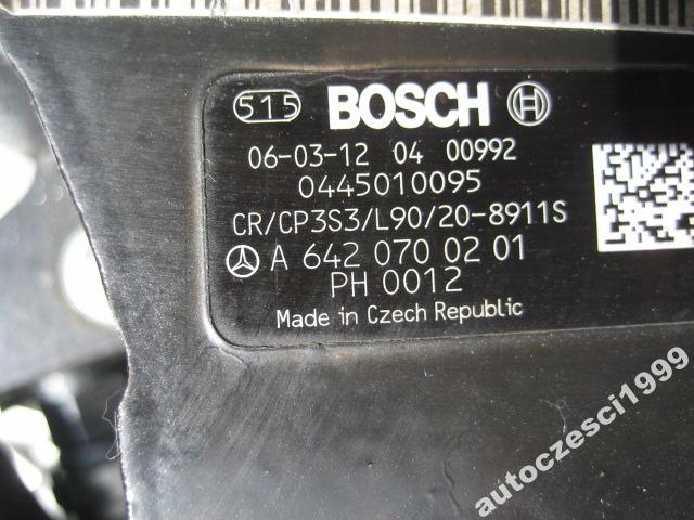 POMPA PALIWA BOSCH MERCEDES ML 3.2 CDI W164 07R.