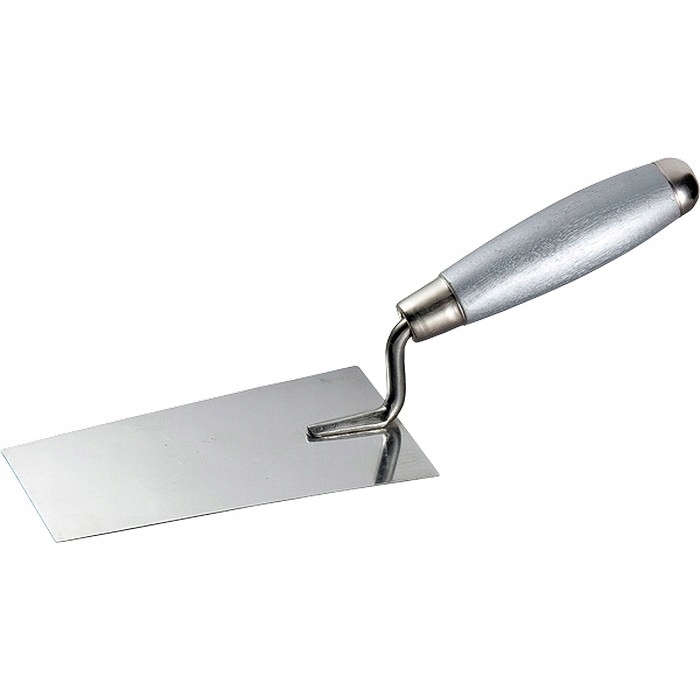 

Kielnia nierdzewna uchwyt drewniany 140x82 mm Mtx