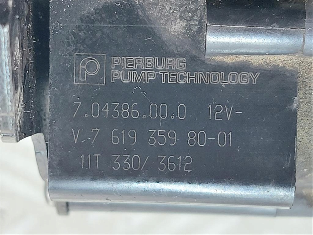 Pompa wody dodatkowa Citroen C5 III X7 PEUGEOT 1.6 THP 08-17r 761935980 Typ samochodu Samochody osobowe