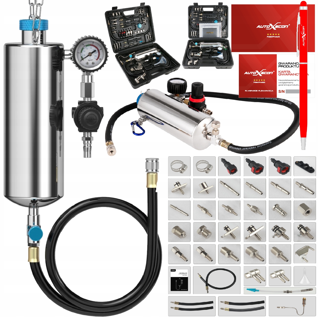 Autoxscan X101PRO Čistič vstrekovačov