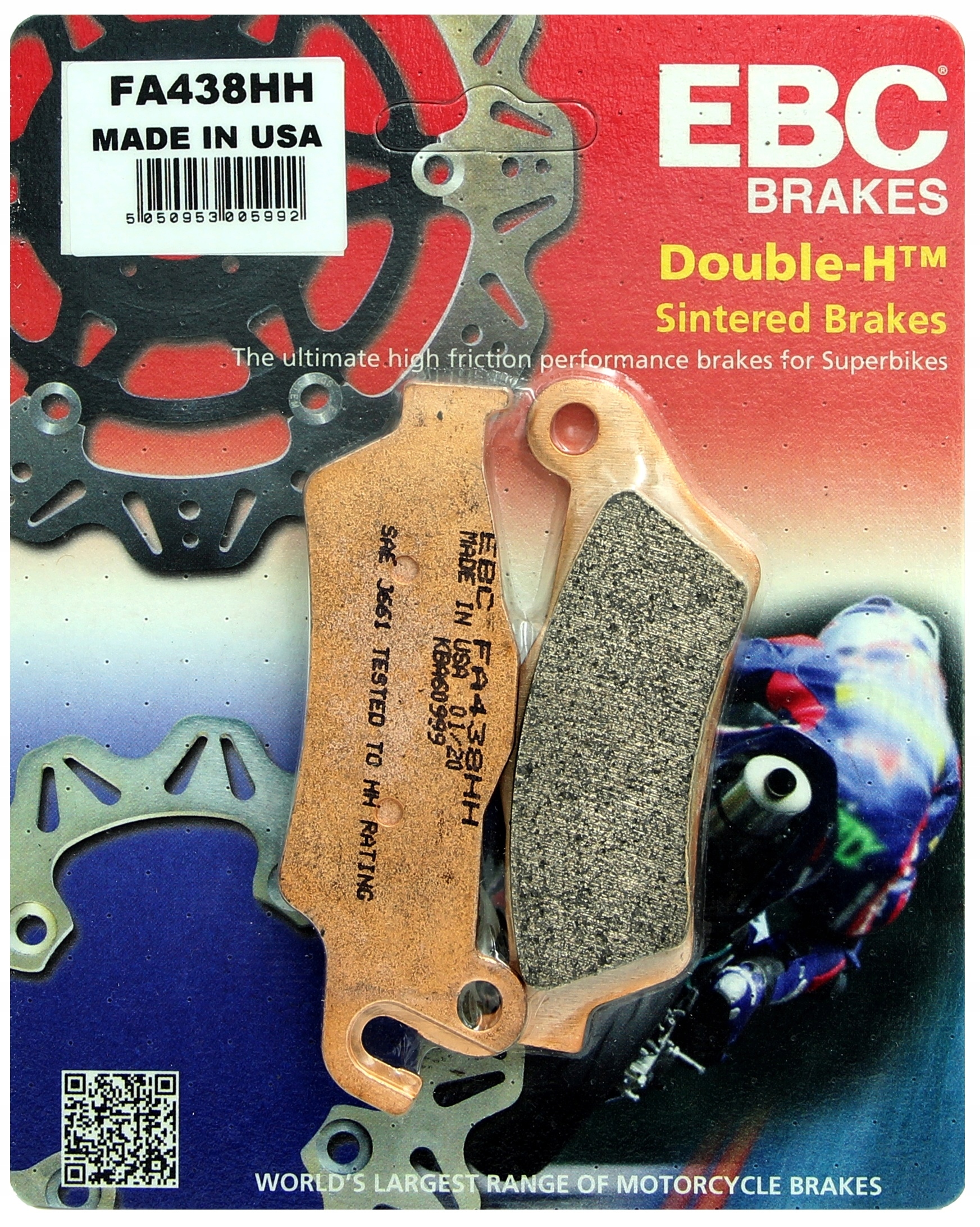 KLOCKI HAMULCOWE EBC FA438HH