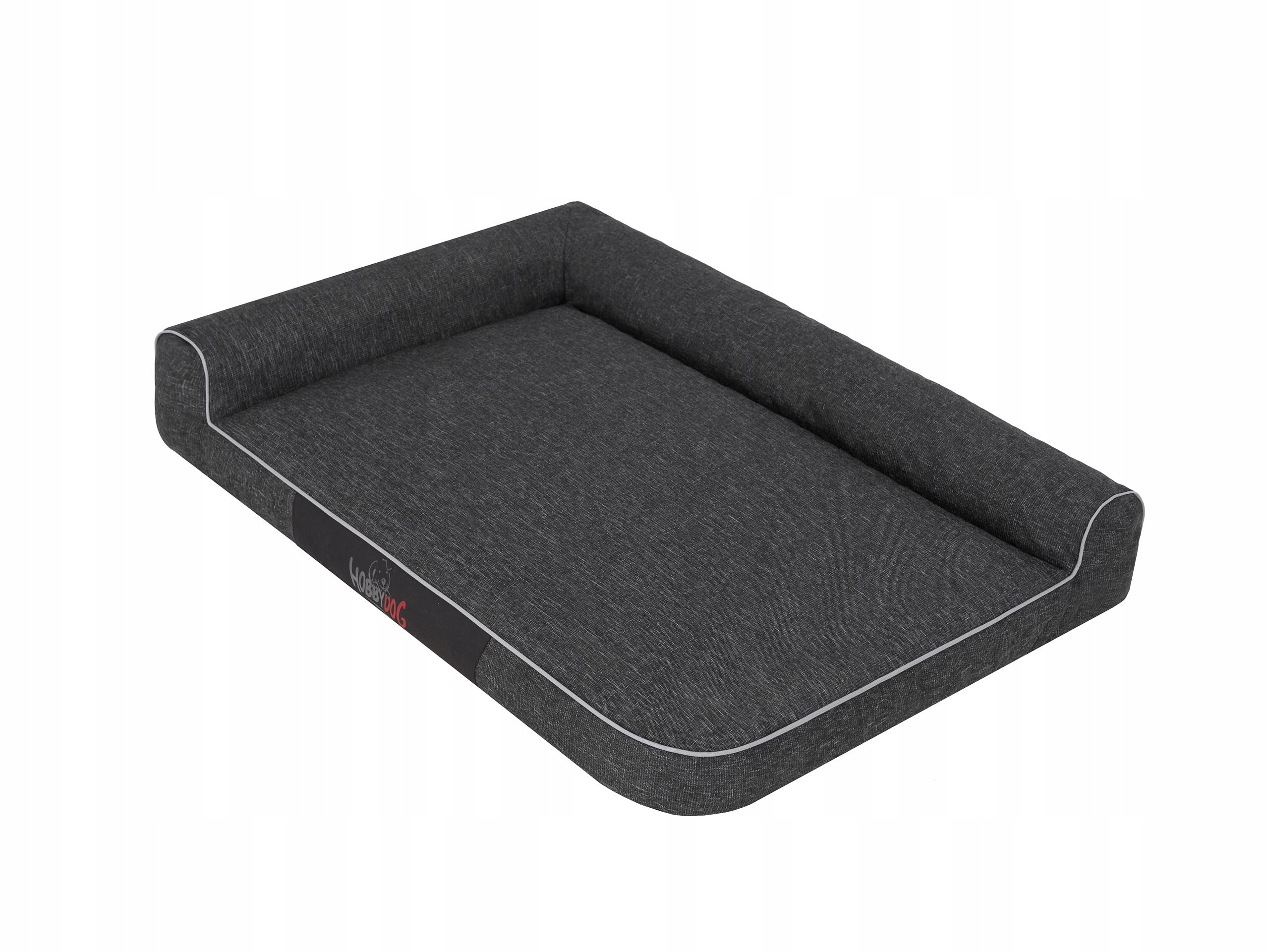 Levně Hobbydog Best pelíšek pro psa černá ekolen 115 cm x 80 cm