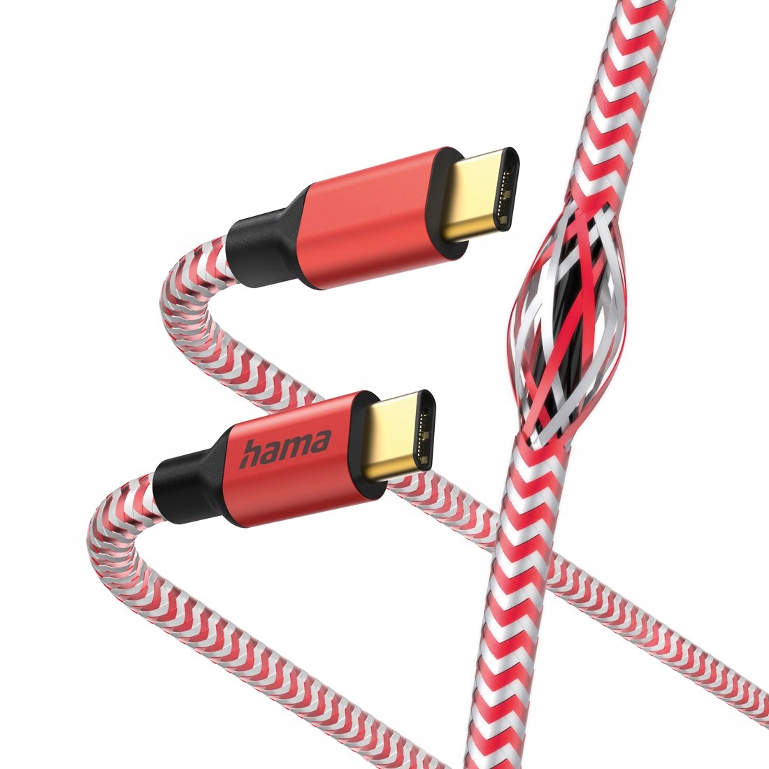 Kabel Hama USB typ C - USB typ C 1,5 m czerwony