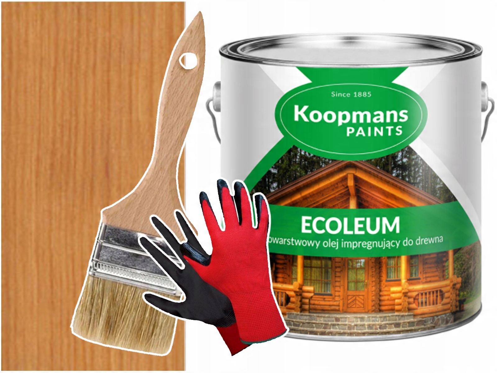 

Olej do drewna Elewacje Gont Ecoleum Sosna 2,5L