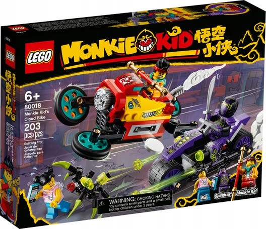 

Lego 80018 Monkie Kid Podniebny Motocykl Monkie Ki