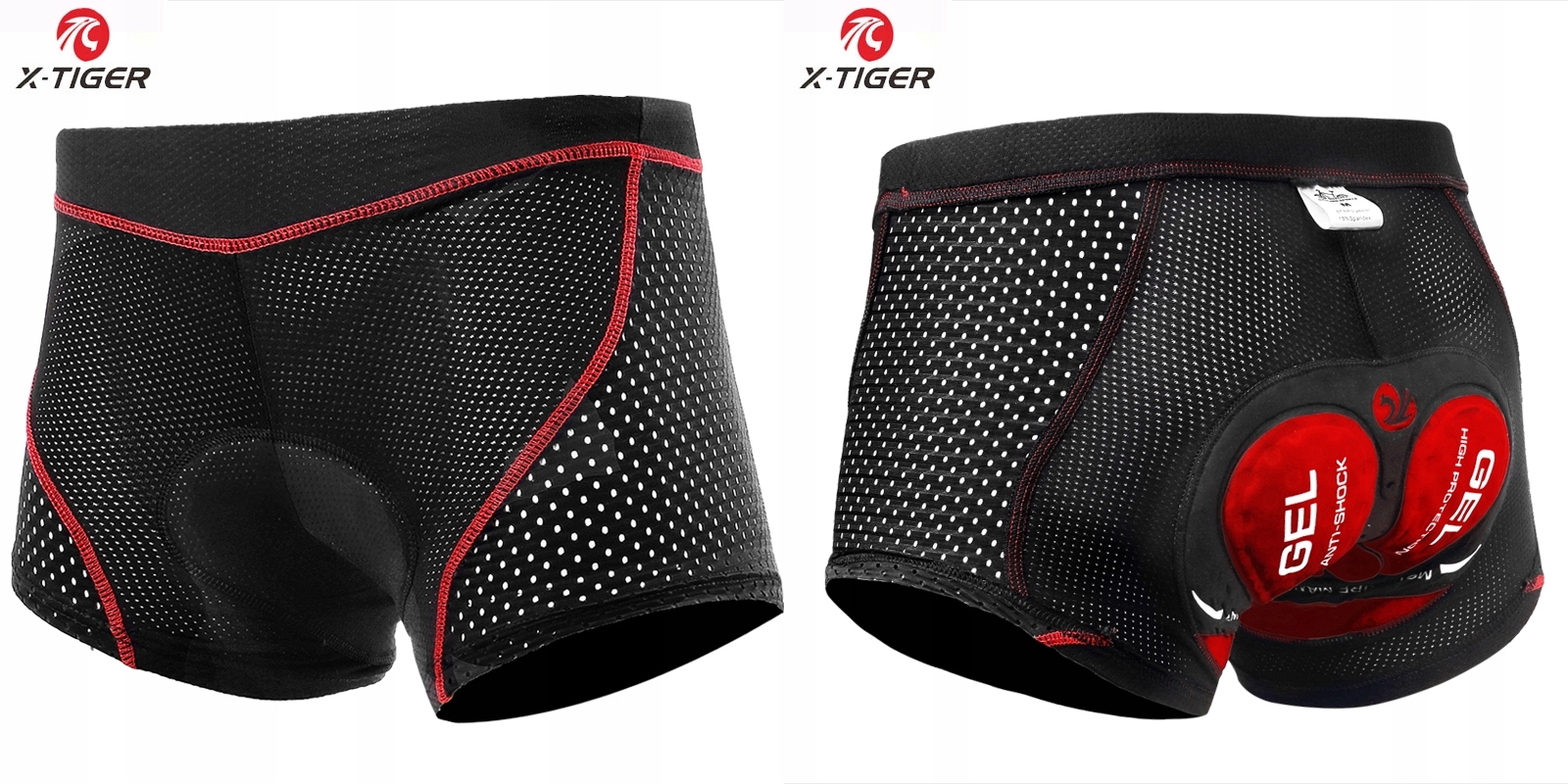 X-TIGER SPODENKI SZORTY BOKSERKI BIELIZNA NA ROWER EAN (GTIN) 7413105105588