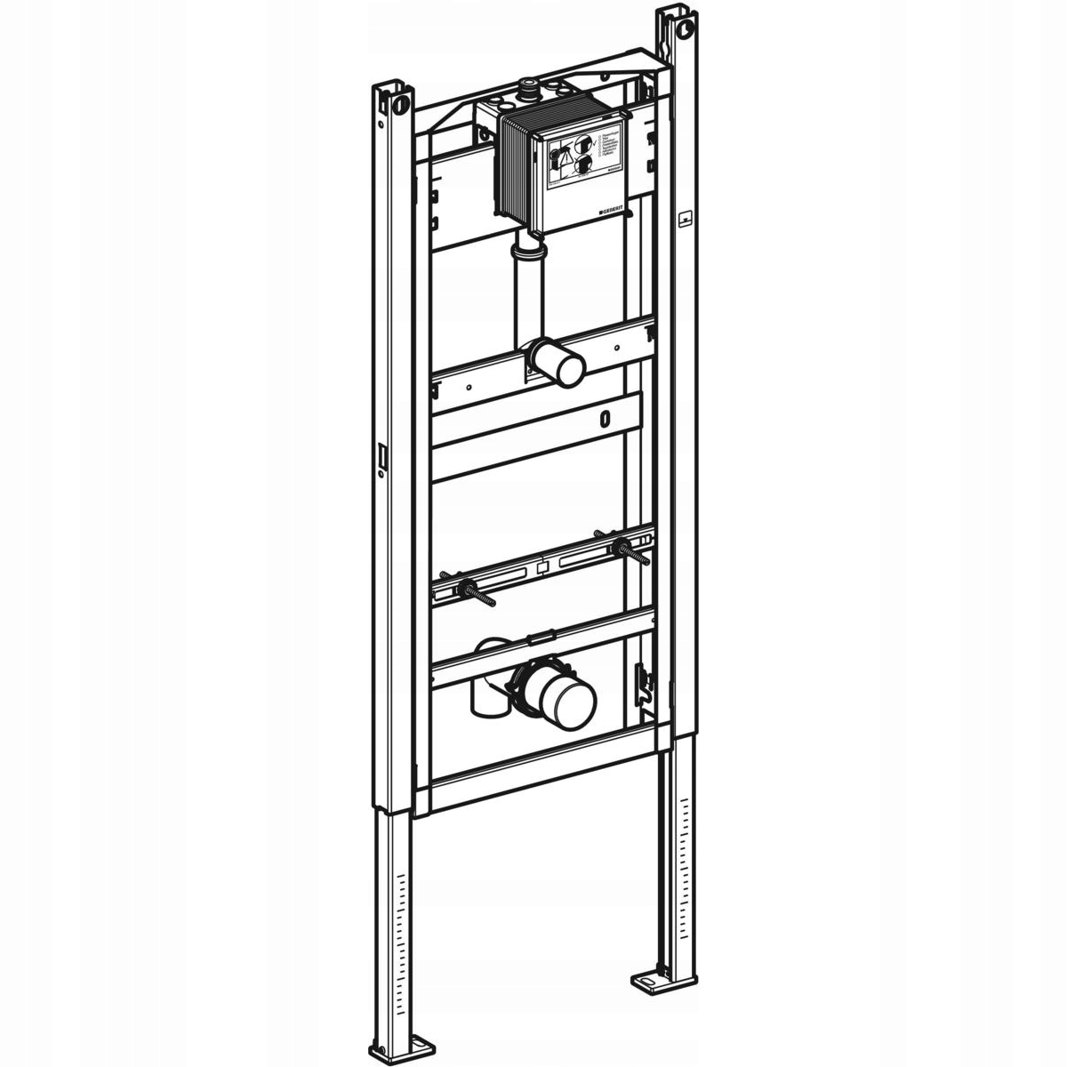 Stelaż montażowy Geberit Duofix pisuar PODTYNK H-130 Marka Geberit