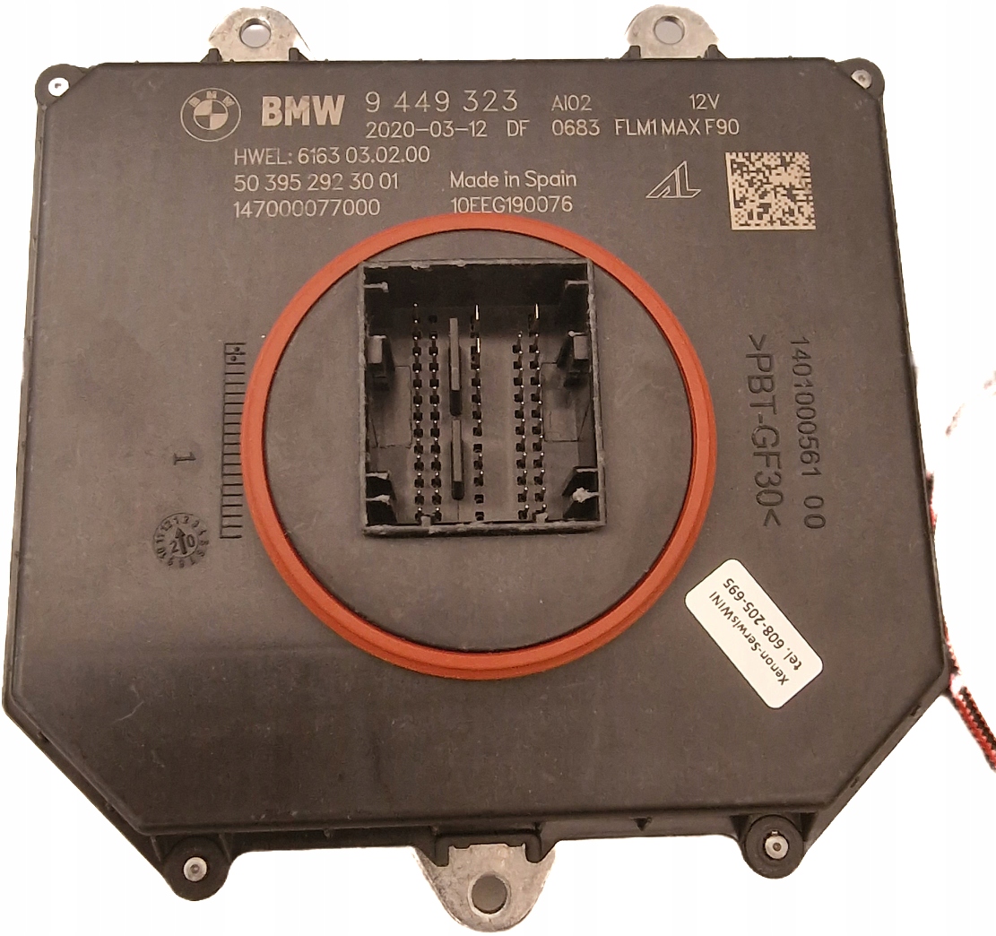 ORYGINAŁ MODUŁ FULL LED ADAPTIVE LASER BMW F90 G30 63119449323 9449323