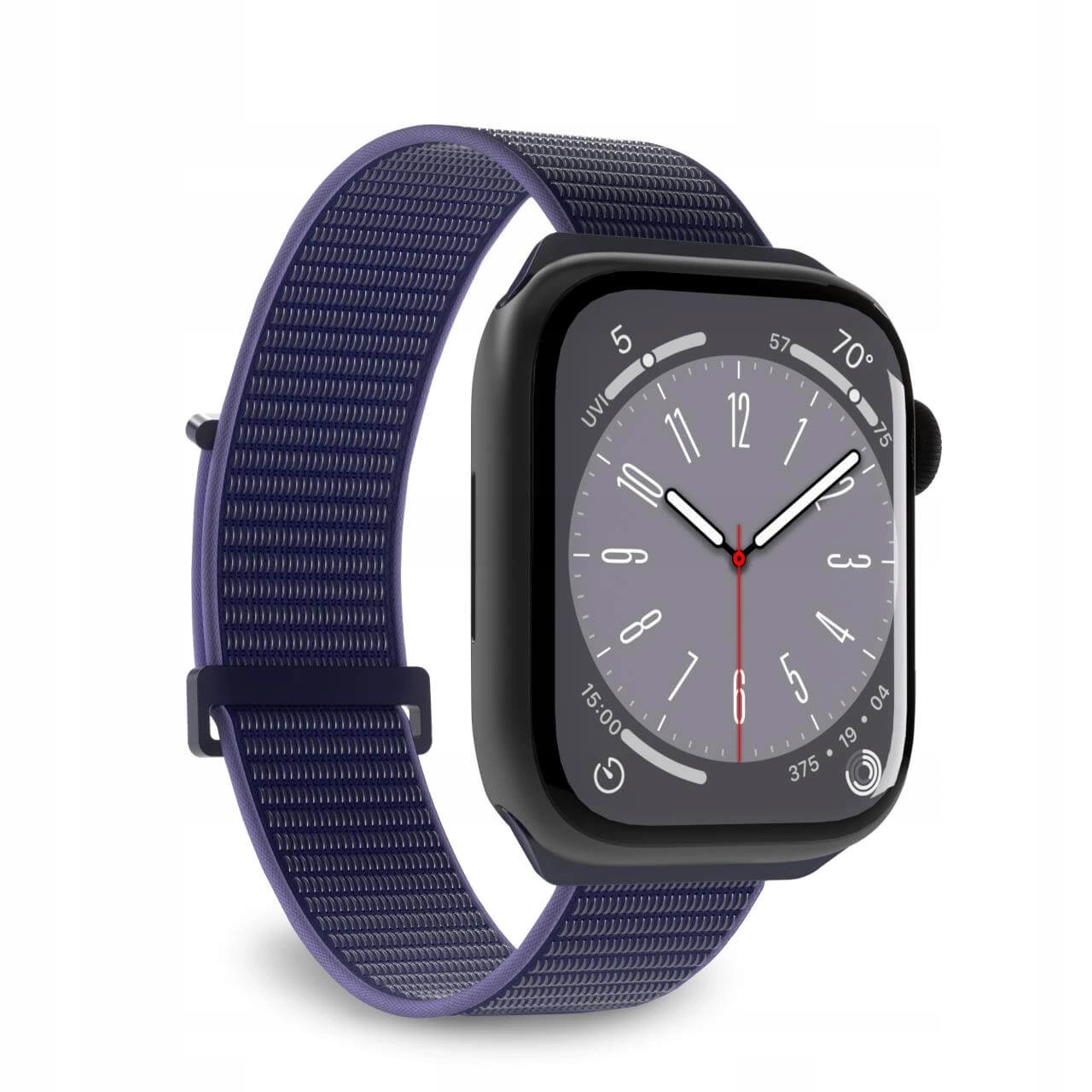 Nylonový řemínek Puro Sport pro Apple Watch 42 44 45 49 mm modrý