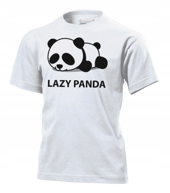 

Koszulka dziecięca Leniwa panda L