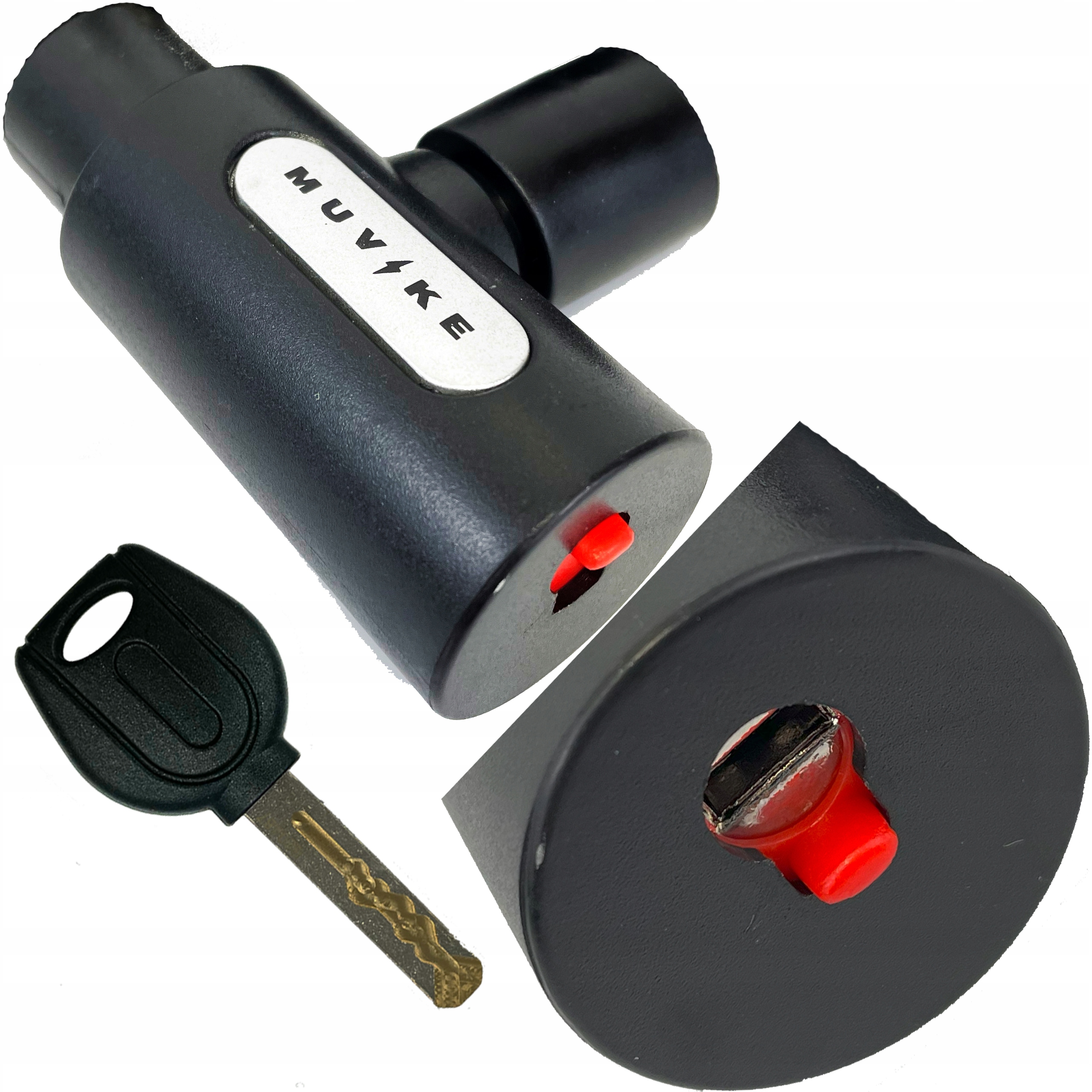 ZAPIĘCIE ROWEROWE ŁAŃCUCH ZAPIĘCIE DO ROWERU MUVIKE SOLID 900/6K 90 cm 6 mm Długość (cm) 90