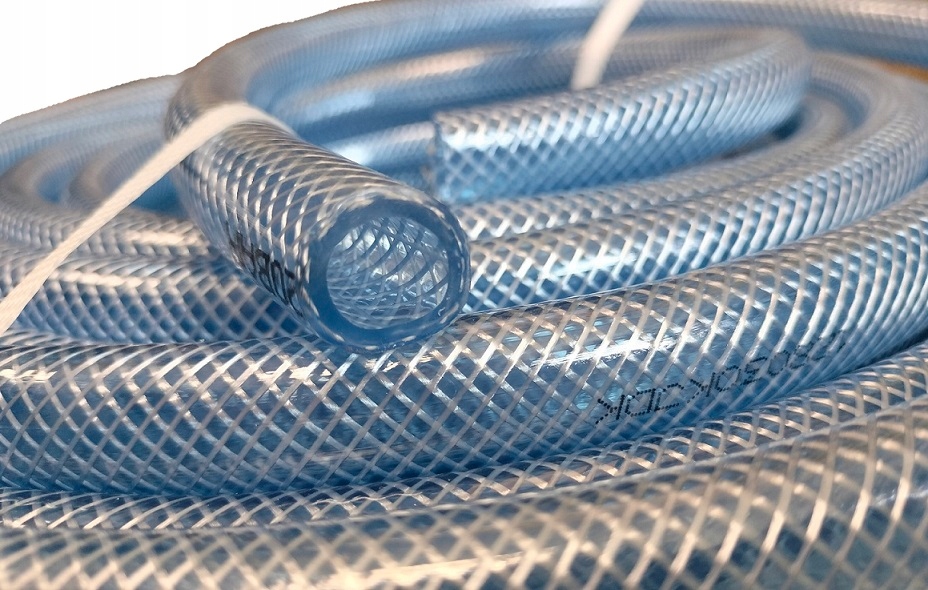 Wąż techniczny 10x2,5 zbr. transp. niebieski