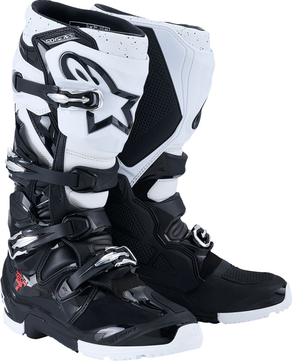 Topánky Na Cross Alpinestars Tech 7 Enduro Black/white 43 (9)