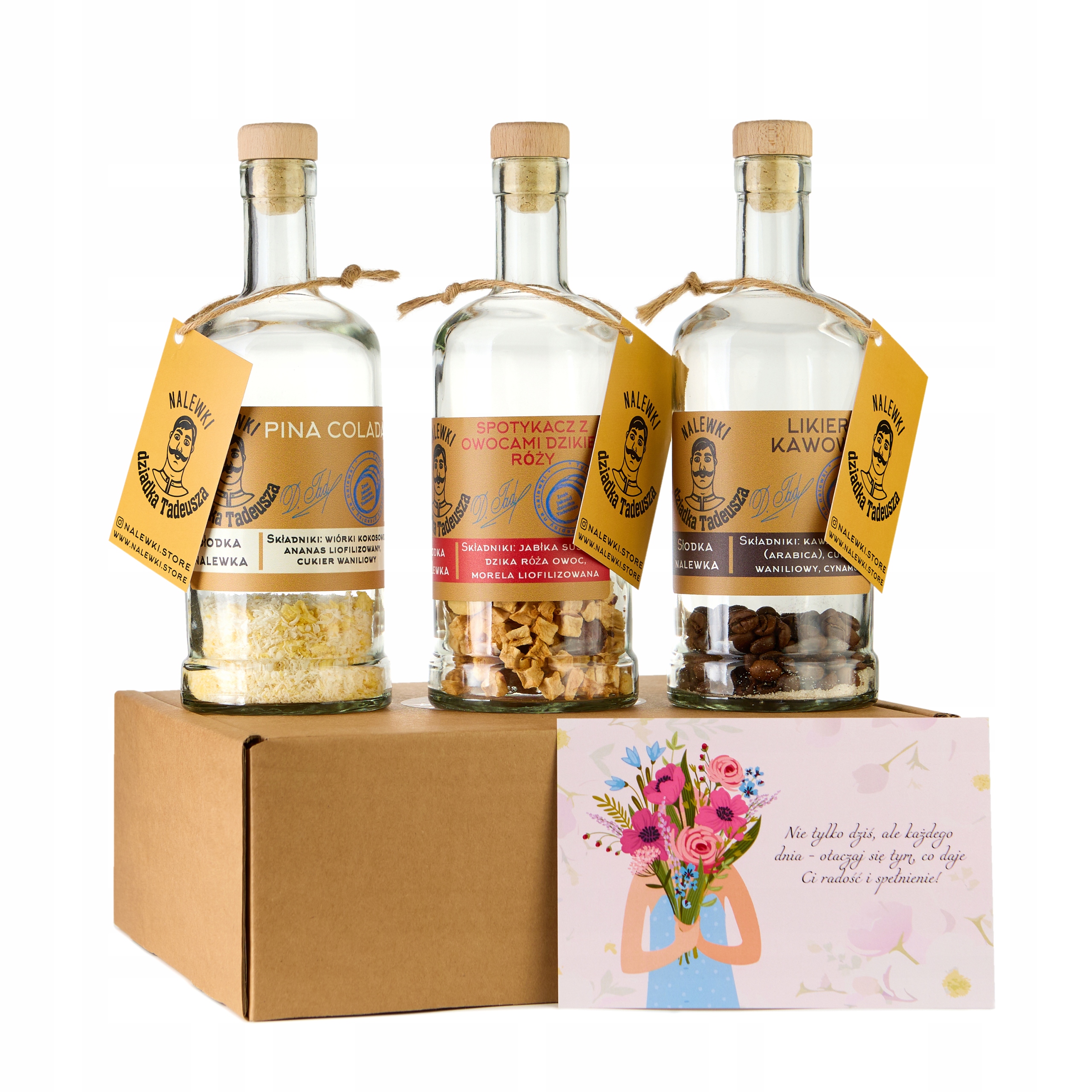 Levně Dárková sada na výrobu tinktur Dárek pro ženu