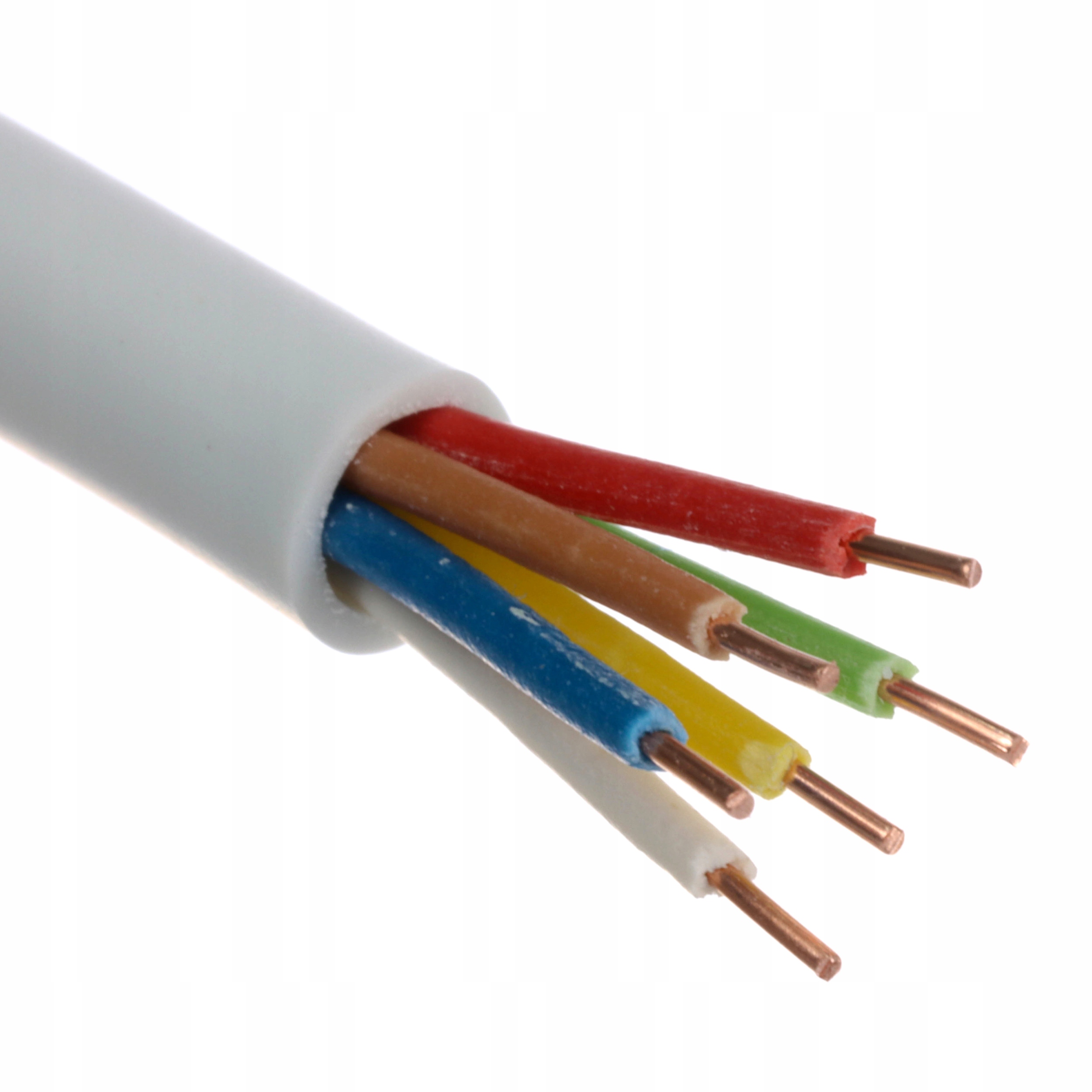 

Przewód alarmowy kabel 6 żyłowy Ytdy 6x0,5 mm