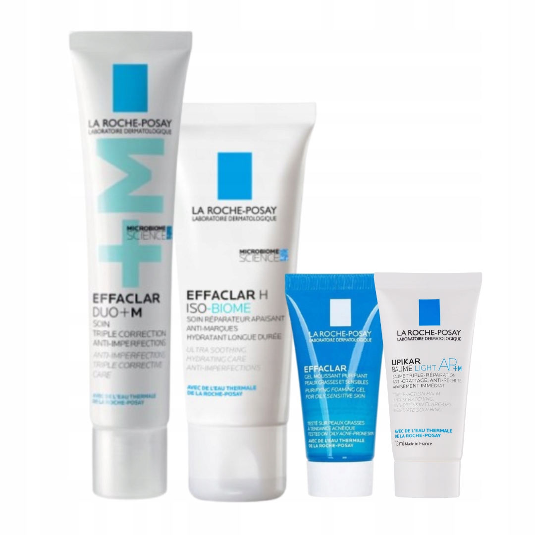 Zestaw Kremów La Roche-Posay Nawilżający do twarzy przeciw trądzikowi