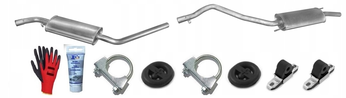 sada Vw Transporter T4 2.0 2.5 1.9D 2.4D (1990-1995) Lwb Muffler bonus