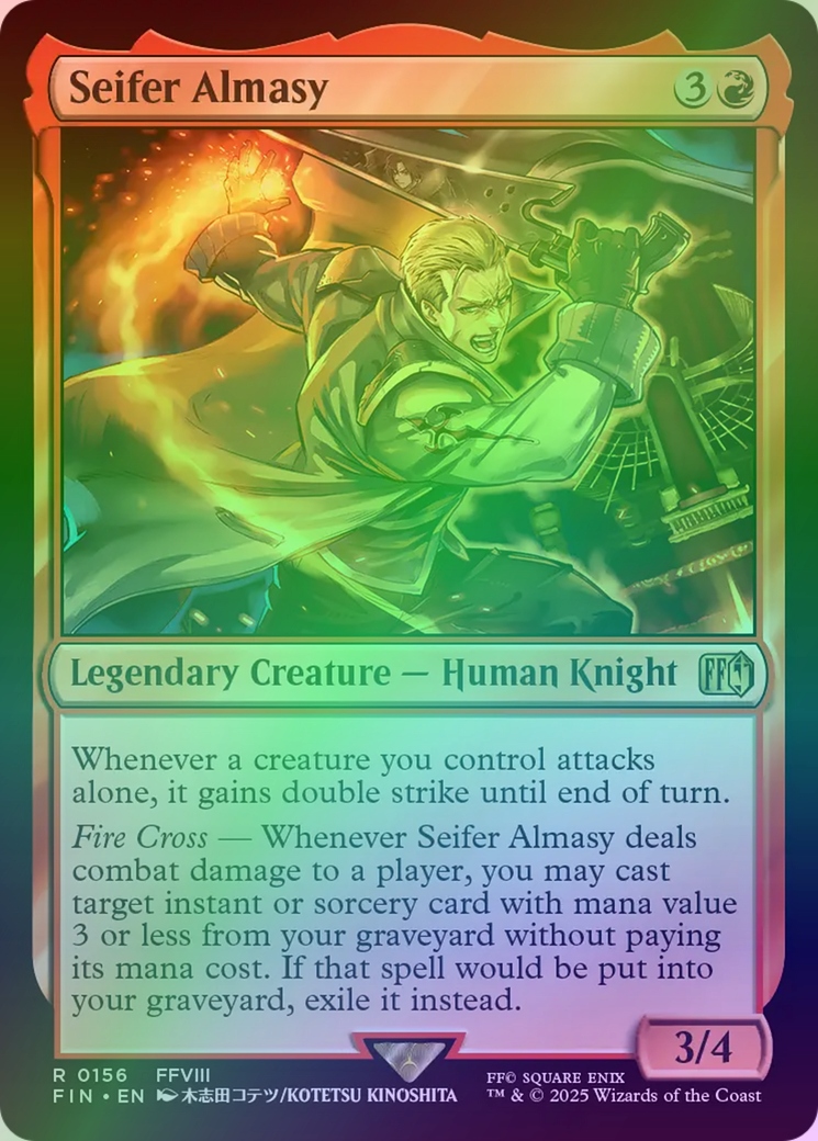 [mtg] Seifer Almasy (fin) *foil*