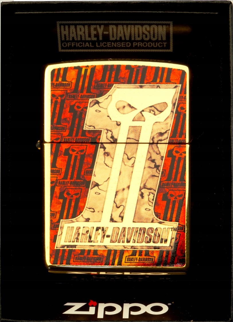 Zapalovač Zippo Harley Davidson One 60006411 Větruodolný