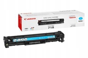 Canon toner CRG-718C, azúrový 2661B002