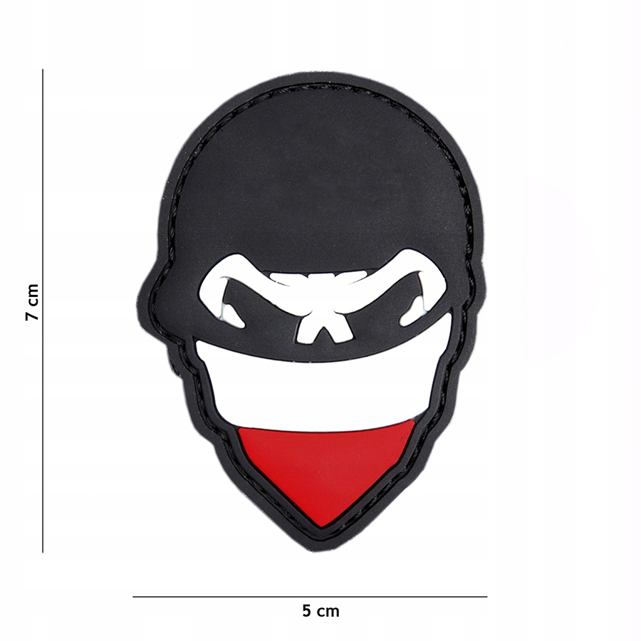 101 Inc. Naszywka 3D Polska szalokominiarka