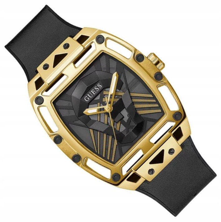 Zlaté Pánské Sportovní Hodinky Guess Legend GW0500G1 50M Vodotěsné