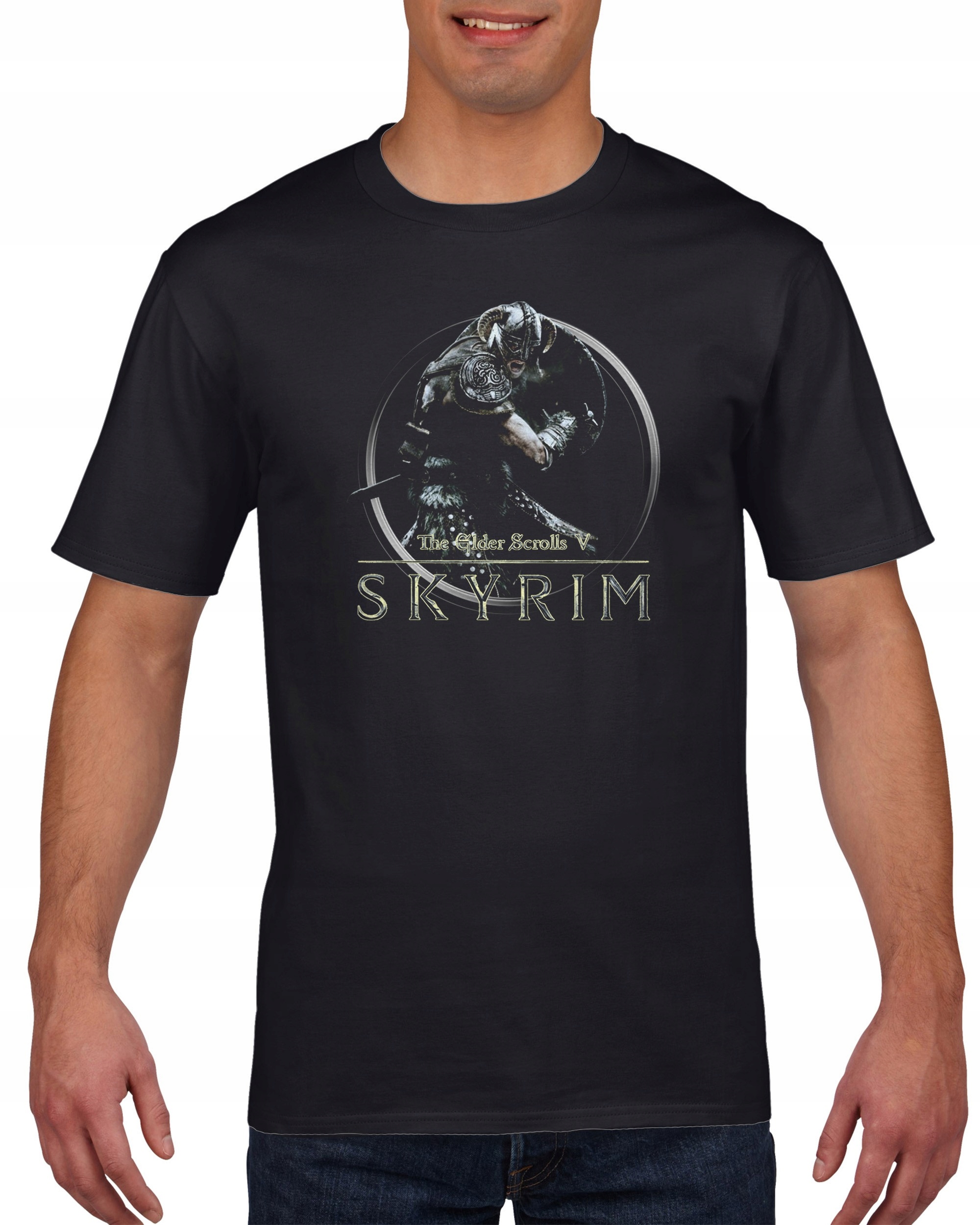 

Koszulka męska Skyrim c L