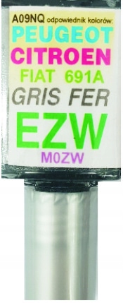 

Citroen/peugeot Ezw Gris Fer Lakier Zaprawka