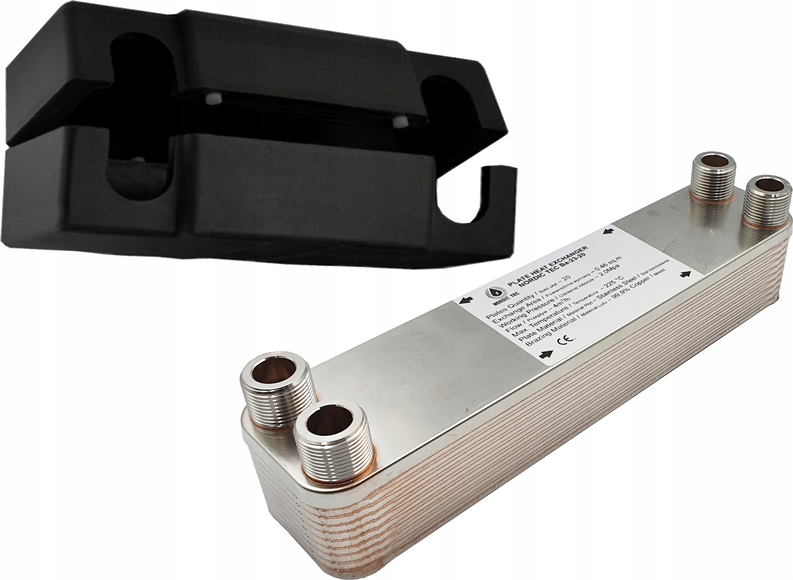 

Wymiennik Ciepła 20 płytowy 25kW + Izolacja 3/4''
