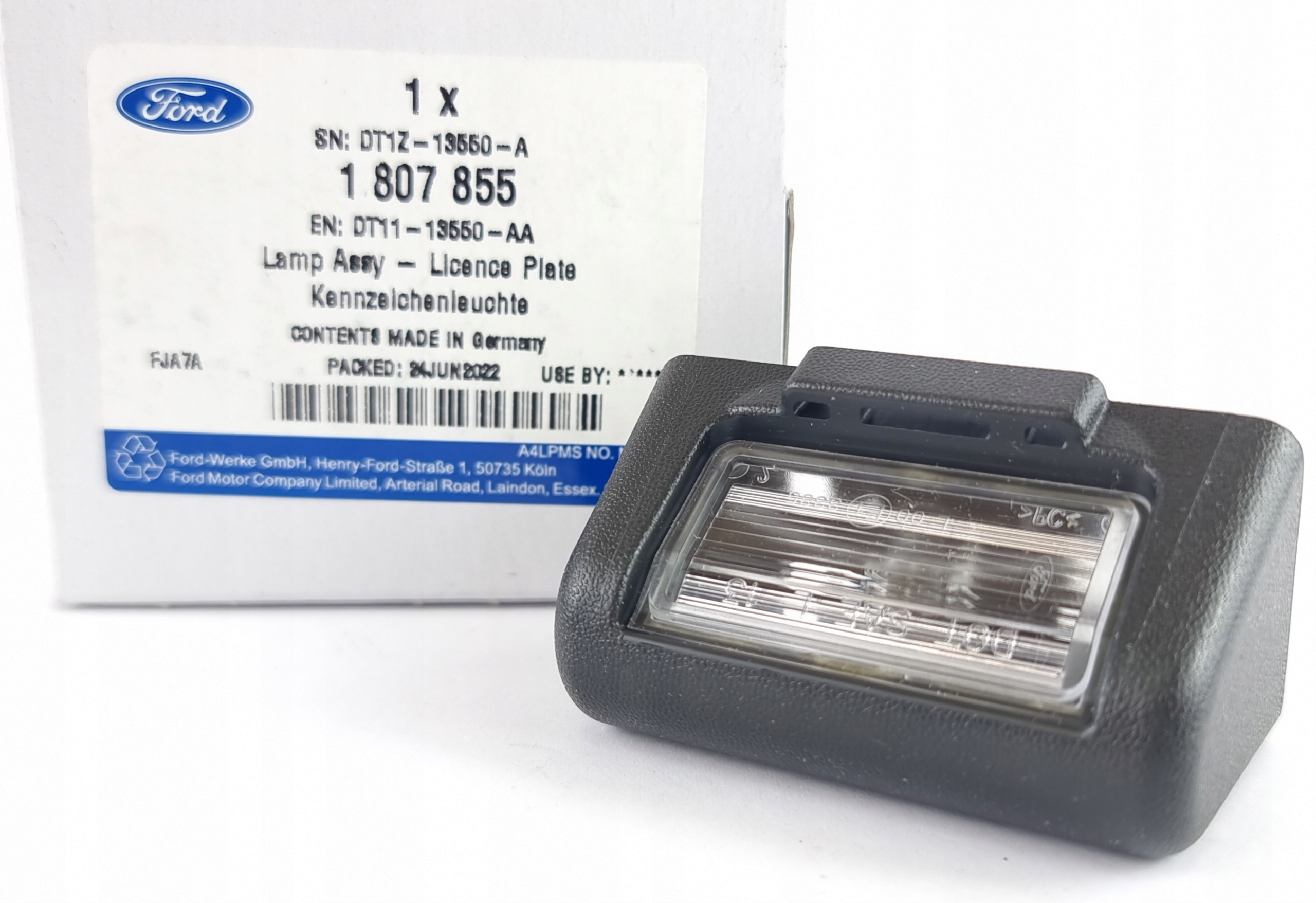 Světlo Spz Transit Connect 2013 1807855 DT11-13550-AA