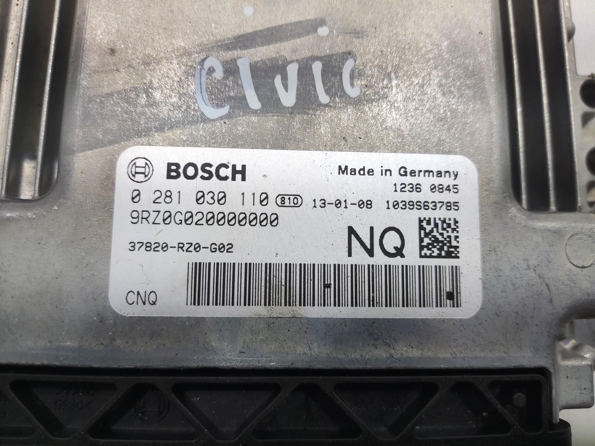 Centralina computer Motore HONDA CIVIC IX 1.6 e-DTEC 2011-15 37820-RZ0-G02