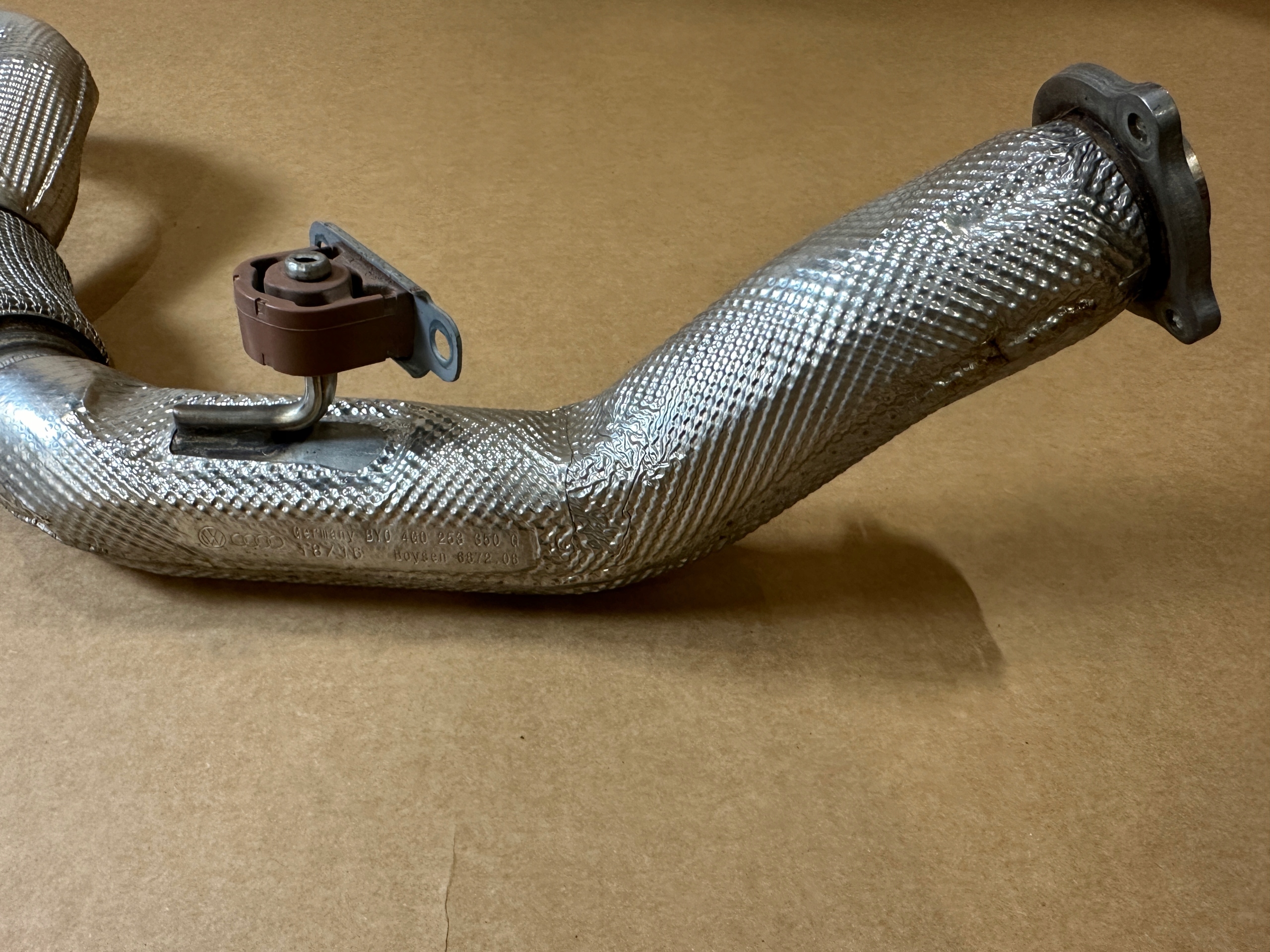AUDI A6 С7 4G 2017 pipe exhaust pipe 2.0 TDI 4G0253350G 34km