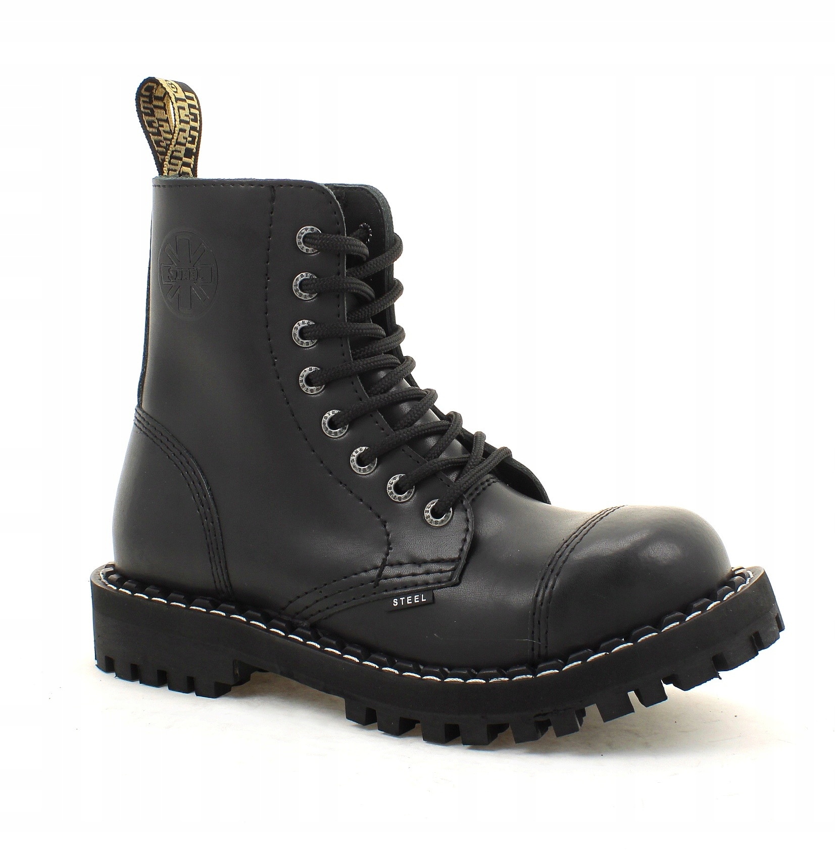 GLANY STEEL CZARNE 8-DZIUR 113-114/O/B r. 41